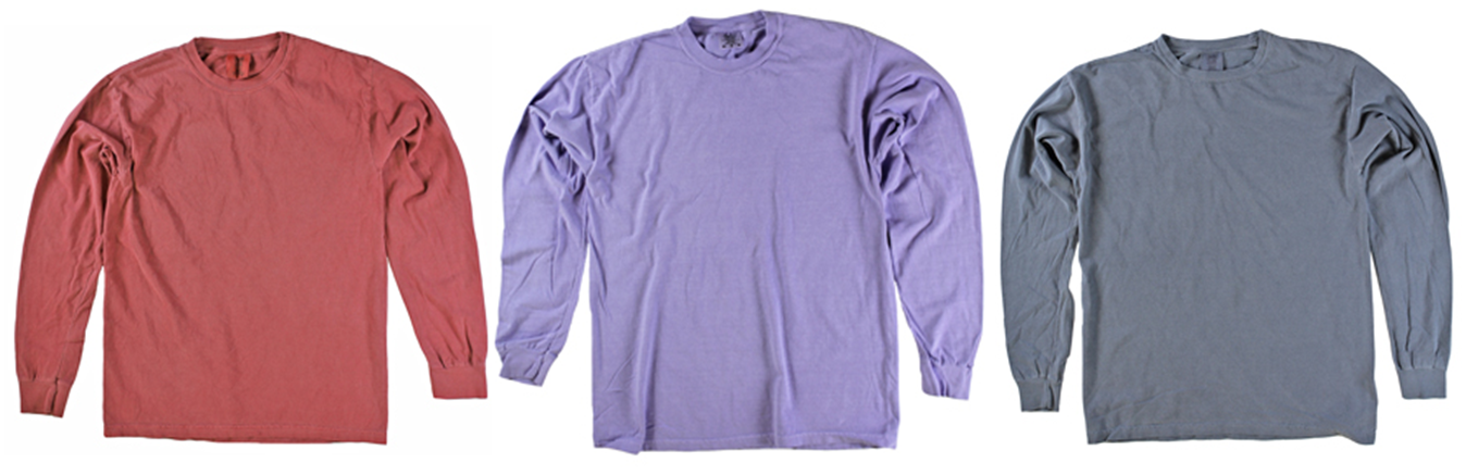 Comfort Colors Long Sleeve Irregulars